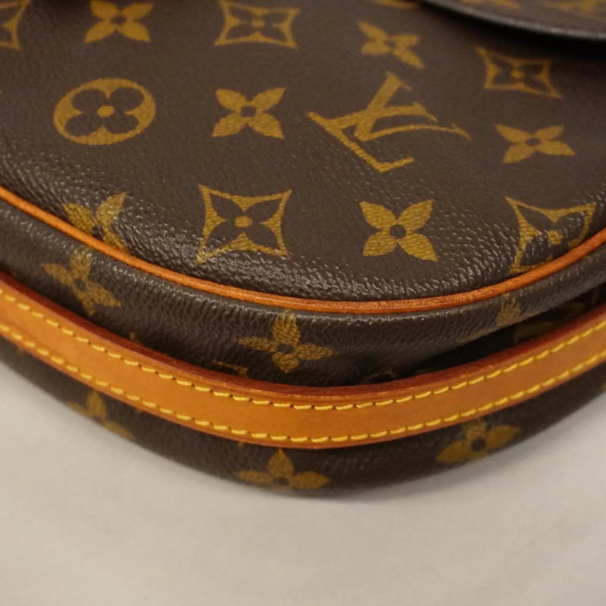 Pre-Owned Louis Vuitton Shoulder Bag Monogram Jeune Fille  M51226 Brown Ladies (Good)