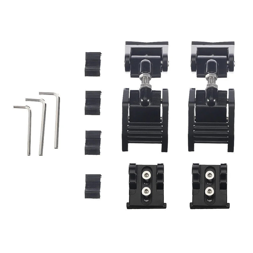 G·  Pair Front Hood Latch Hood Lock Catch Kit for Jeep Wrangler   2007-2018