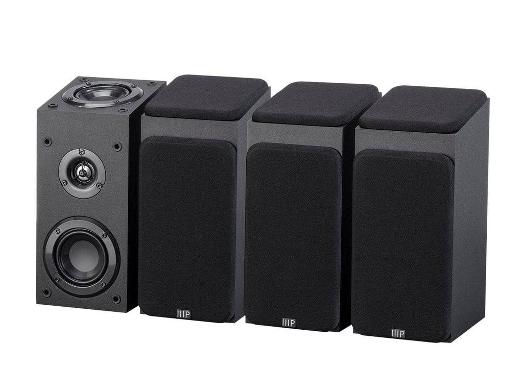 Monoprice Premium 5.1.4-Ch. Immersive Home Theater System - Black With 8 Inch 200 Watt Subwoofer