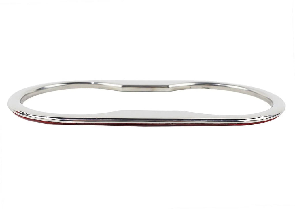Kentrol  30002 Jeep Wrangler  - 2007-10 Cup Holder Bezel Polished Stainless Steel