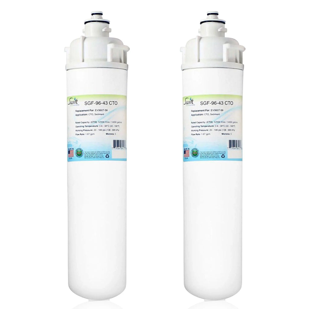 Swift Green Filters -96-43  Compatible Commercial Water Filter for EV9607-56, (Pack of 2)
