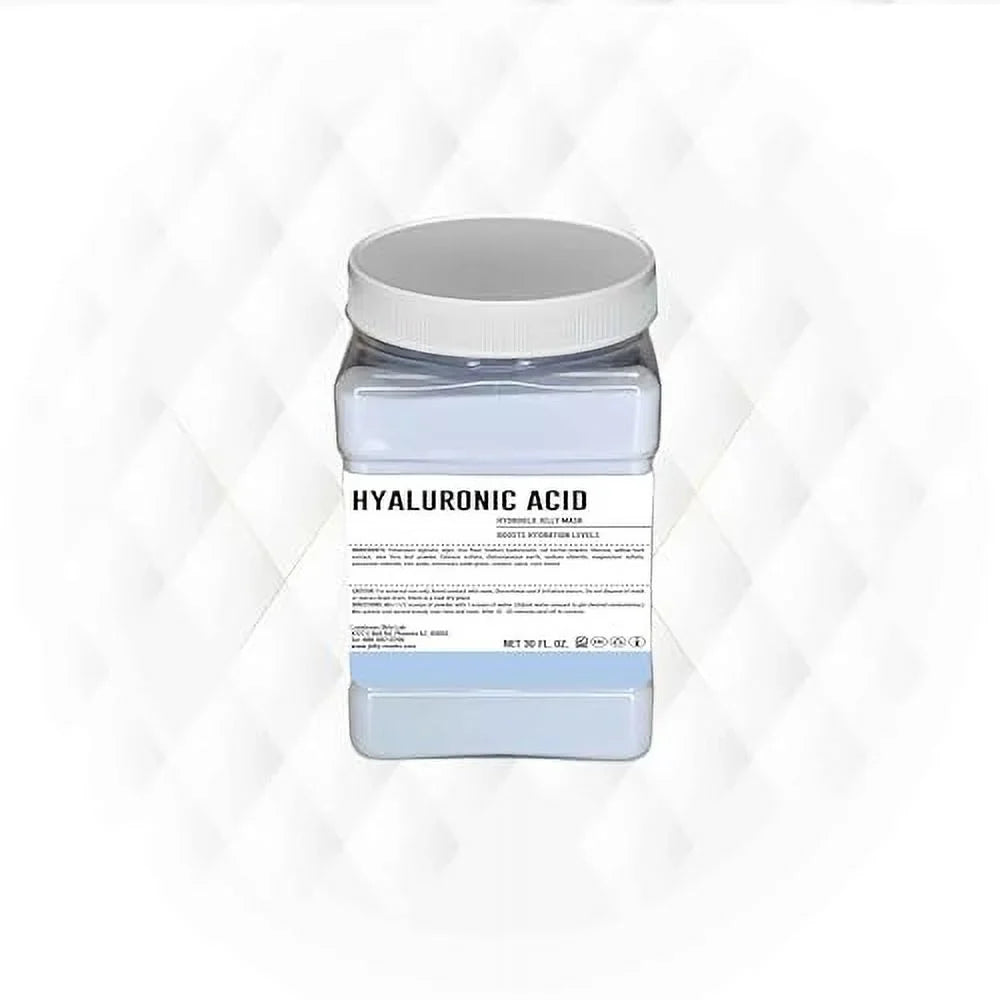 Luminous Skin Lab Hyaluronic Acid Jelly Mask,  Professional Pack Peel off Facial Mask - Anti-Aging, Reducing Dark Spot & Natural Skin Treatment - Suitable for All Skin Types | 30 fl oz