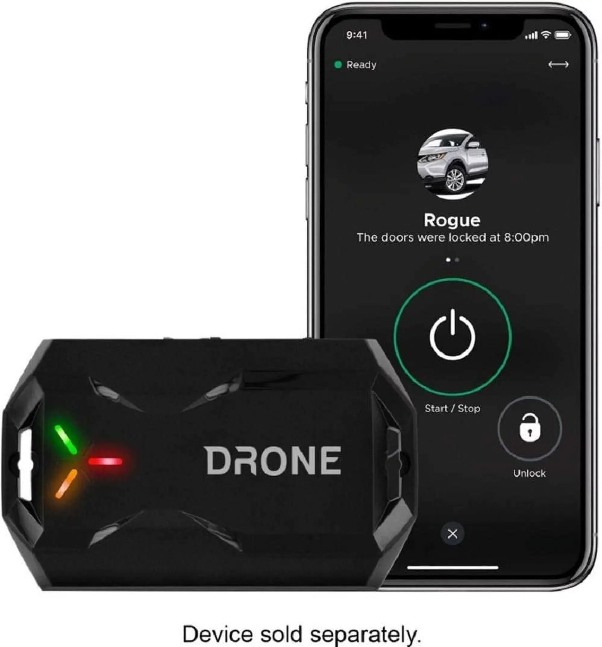 Compustar 2-Way Upgrade Kit for Remote Start System with  Module, Black