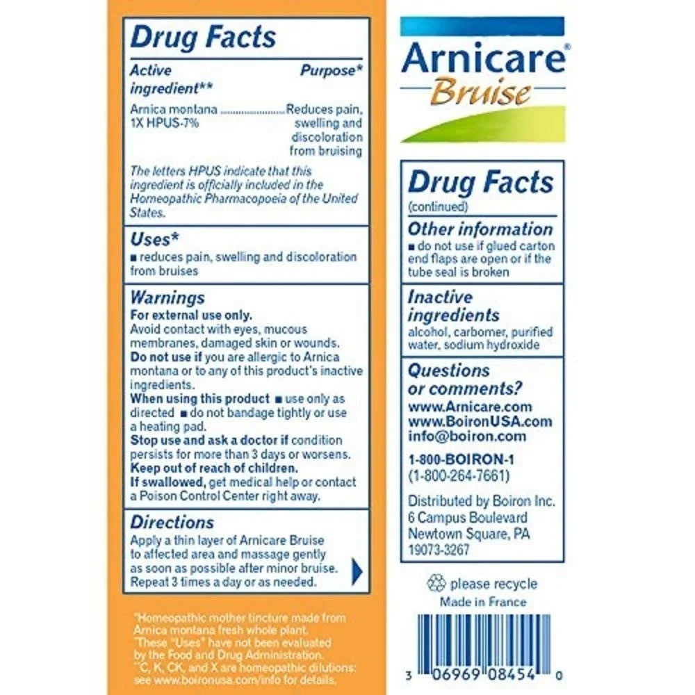 Boiron Arnicare Bruise Relief Gel 1.50 oz (Pack of 3)