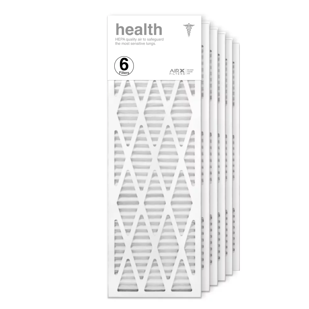 AIRx Filters Health 12x36x1 Air Filter  13  Furnace Pleated Air Filter Replacement Comparable with Healthy Living  1500 1550 1900 2200 2400, 6-Pack