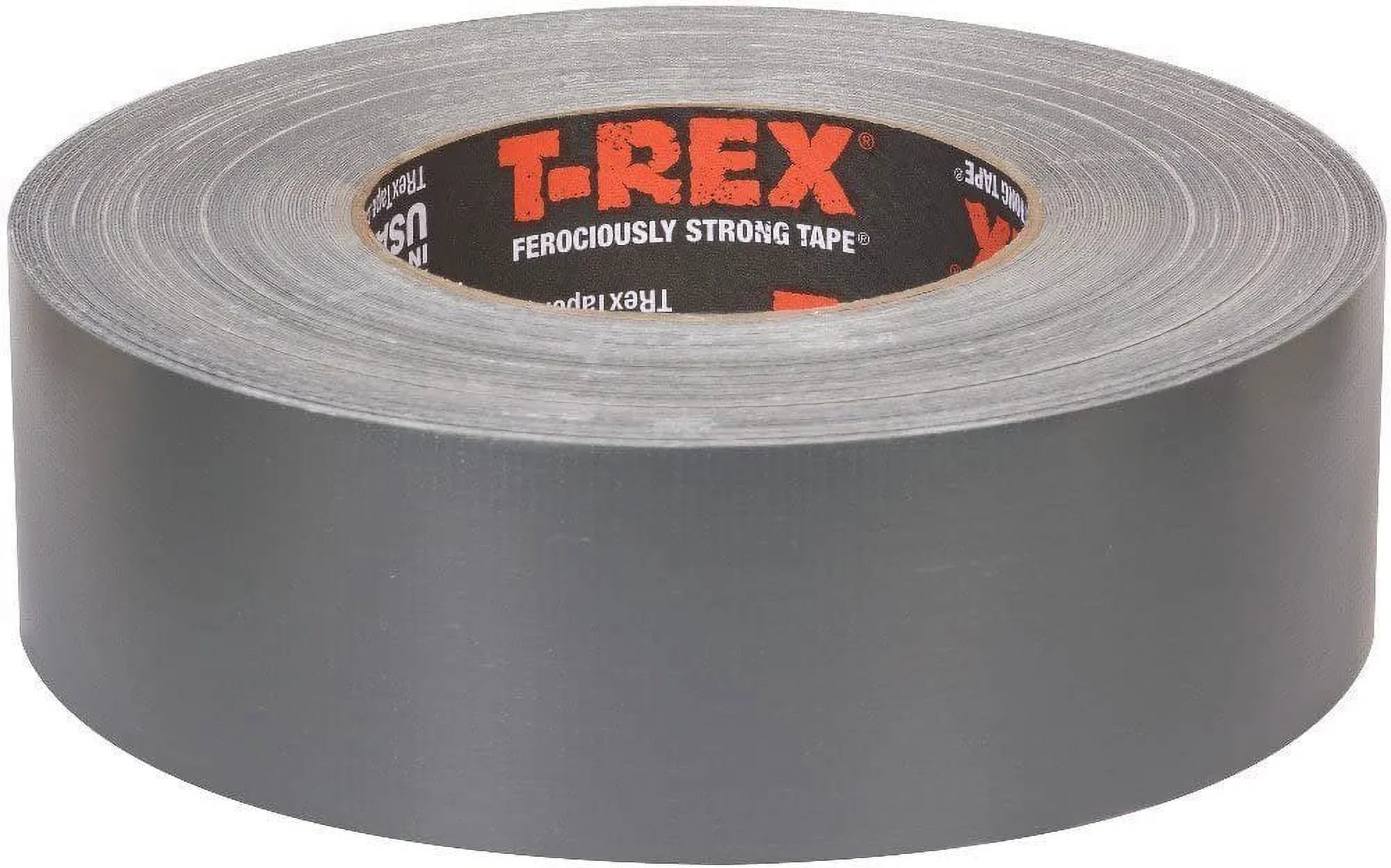 T- Ferociously Strong Duct Tape, 1.88 in. x 35 yd, 2 Rolls. Total 70 Yards, Dark Gunmetal Gray 240998