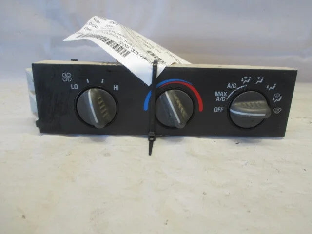 Pre-Owned 2003 2004 2005 Chevrolet Express 3500 Van  Heater Temperature Control Unit  (Good)
