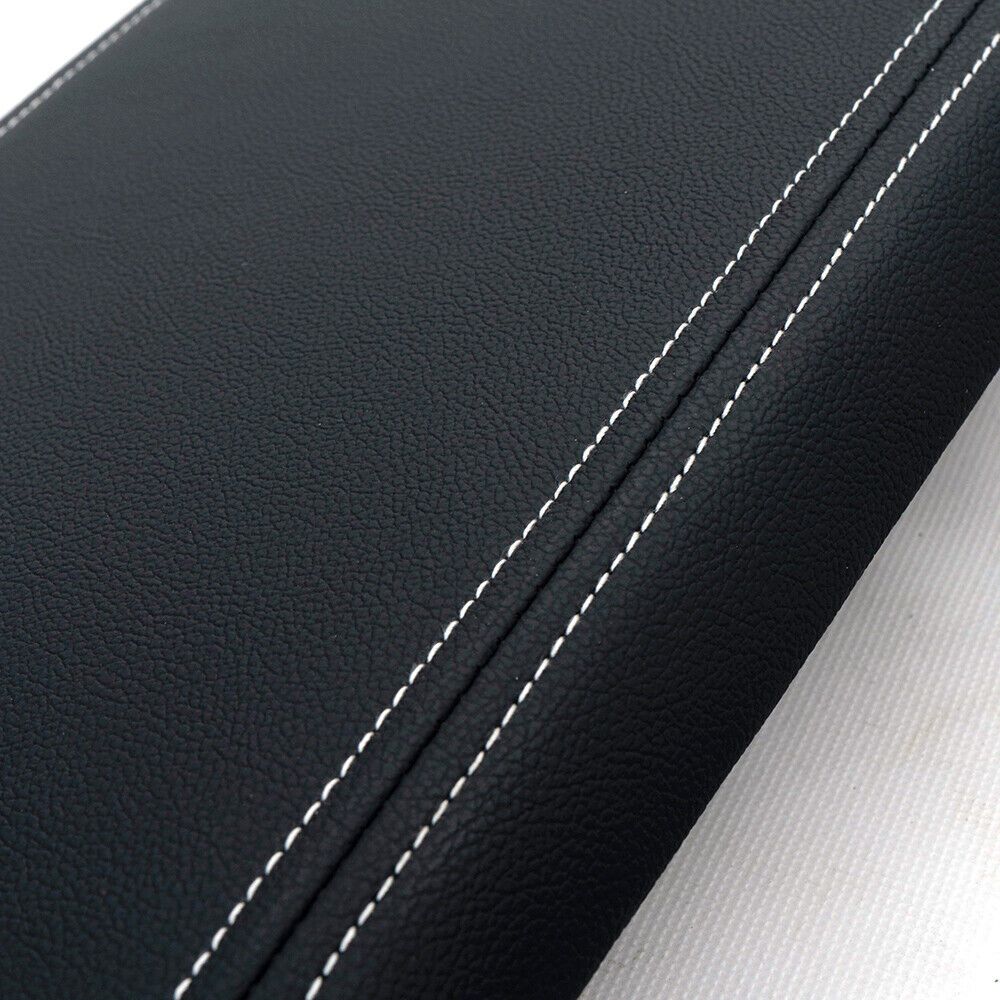 Teledu Center Console Arm Rest Lid Cover Fit For F150 2009-2014 Ford F-150 Black New