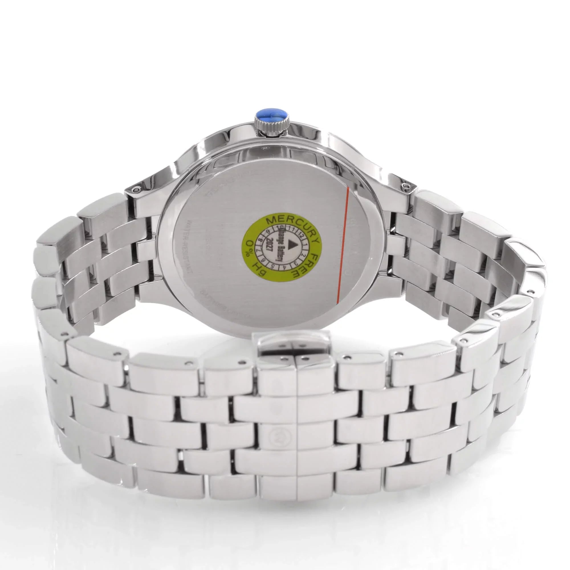 Movado 0607415 Unisex Veturi Black Dial Silver Tone Case Watch