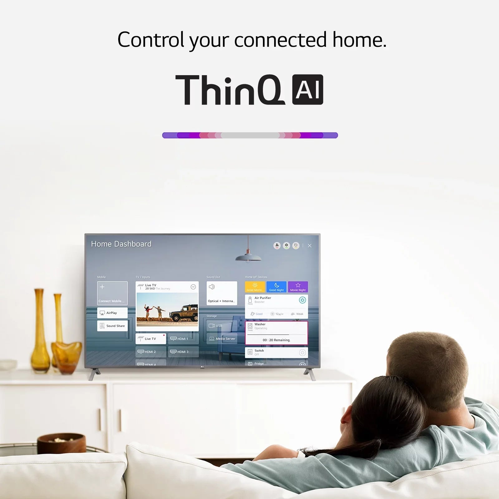65NANO90UPA 65" 4K Ultra  NanoCell 90 Series Smart  with  ThinQA (2021)
