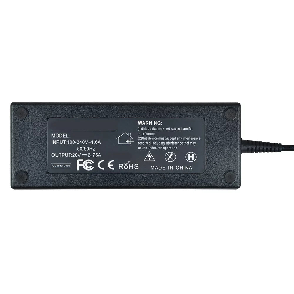 '-Geek 135W  Power Supply Adapter Charger for Lenovo Y40-70 Y50-70 Y50-80 Mains