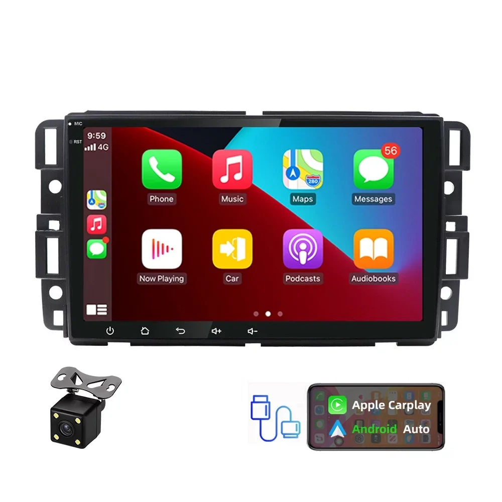 Android 10 Car Radio MP5  Player for  Sierra Chevrolet Silverado Yukon Acadia 8" Quad Core Radio Para Carro