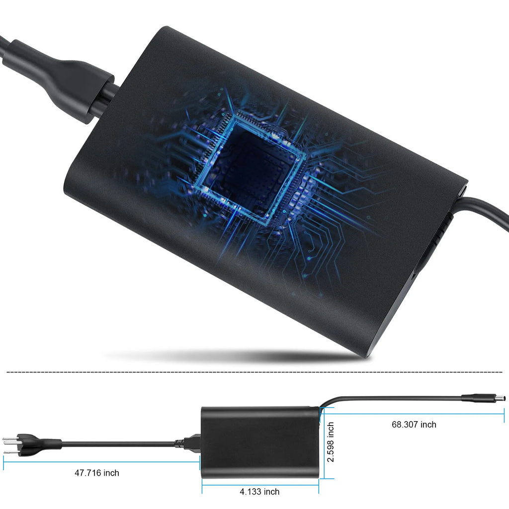 65W  Adapter Laptop Charger for Dell Inspiron 15-5565 5567 5568 7558 7568 7569