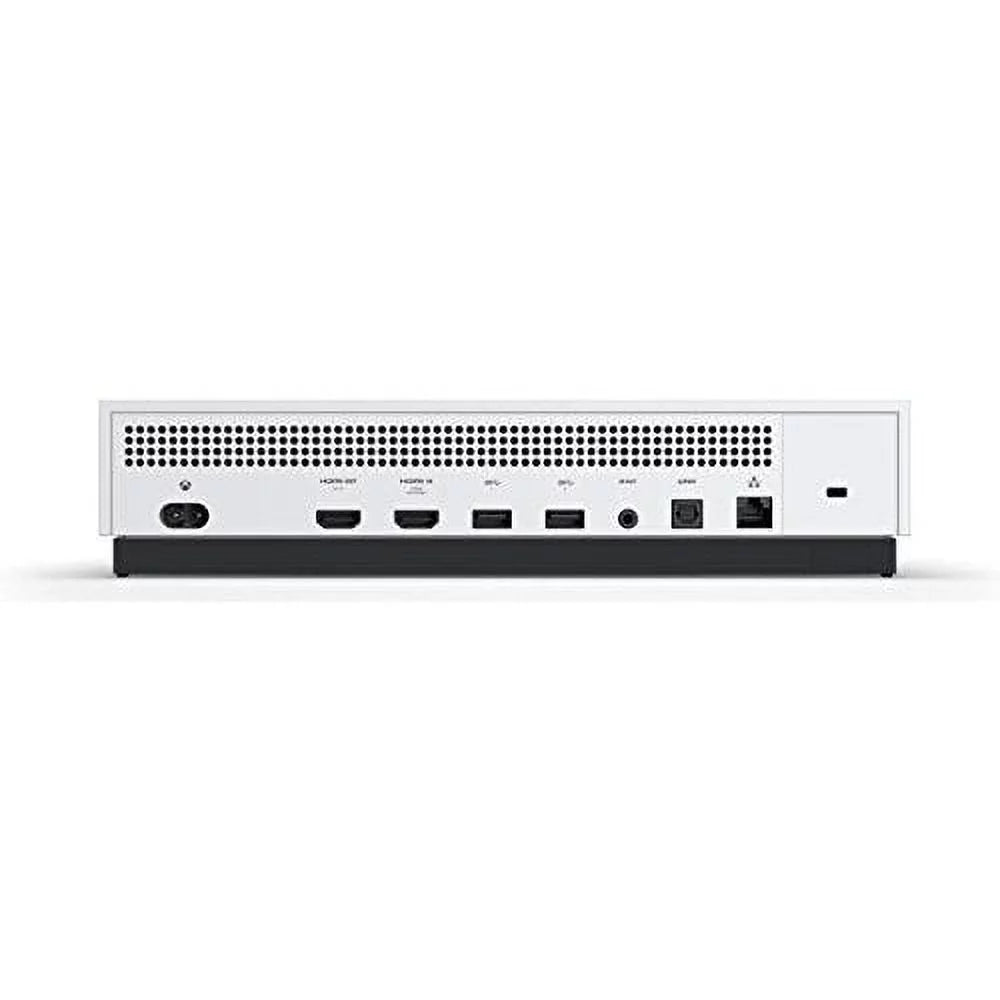 Restored Microsoft Xbox One S 500GB Console White Slim (Refurbished)