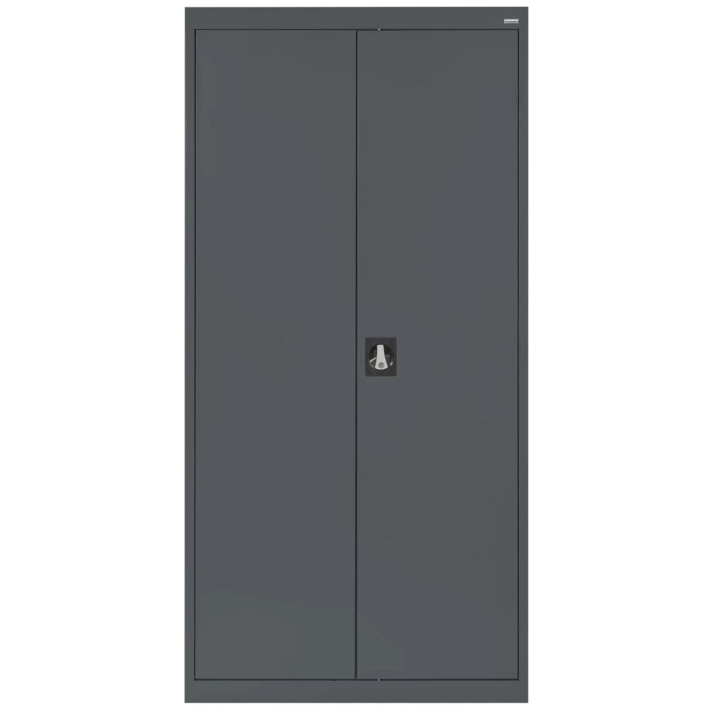Elite Series Wardrobe Cabinet with Adjustable Shelf, 36"W x 24"D x 72"H, Charcoal