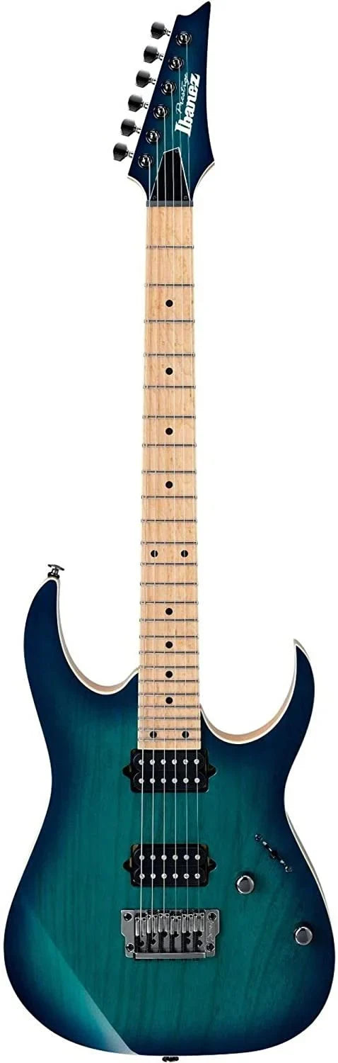 Ibanez RG652AHMFX Prestige  Series 6-String Electric Guitar Nebula Green Burst