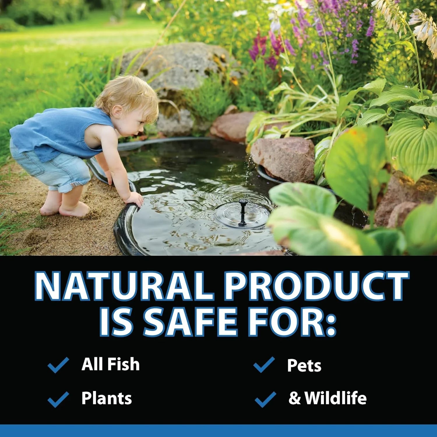 CrystalClear ClarityMax - Pond, Stream & Waterfall Treatment - 2.5 lbs