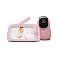 Video Baby Monitor, 5" 720P Handheld Screen and 2-Way Audio, Infrared Night Vision, Pink