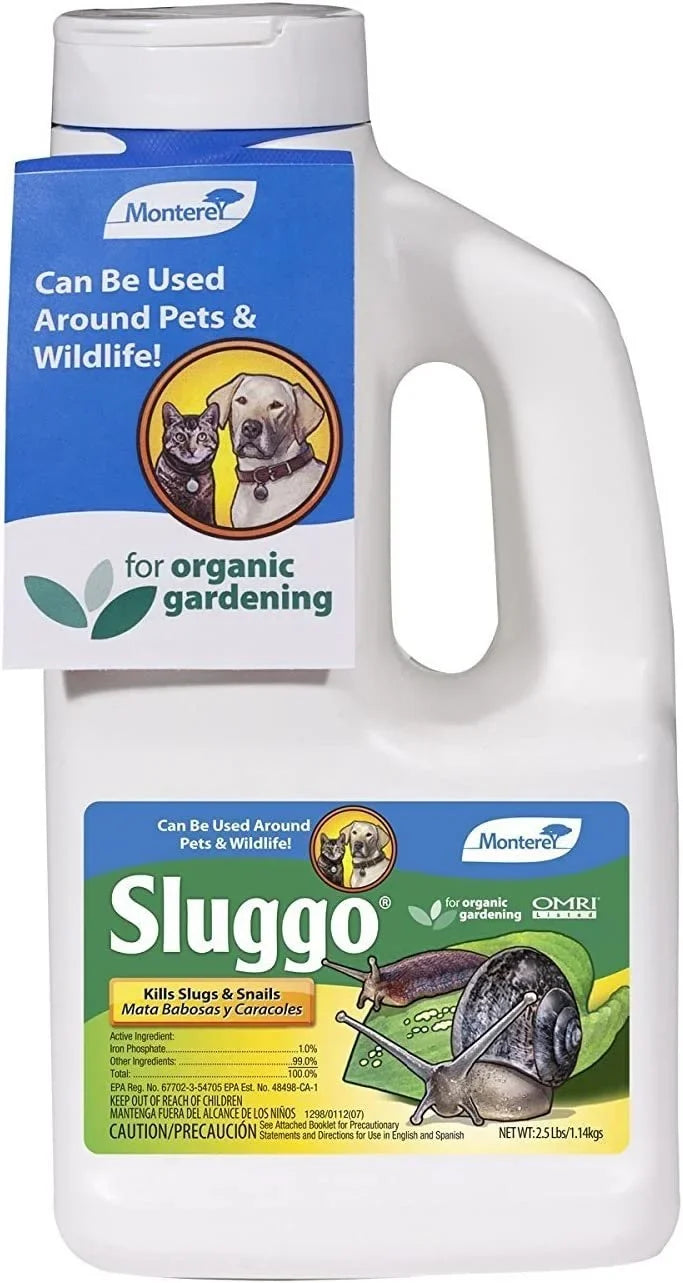 Sluggo Slug And Snail Bait 2500 Sq. Ft. 2-1/2 Lb.