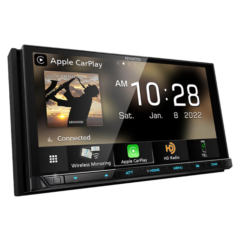 Restored   Kenwood DMX958XR 6.8" Multimedia Receiver w/ Android Auto & Android Auto (Refurbished)