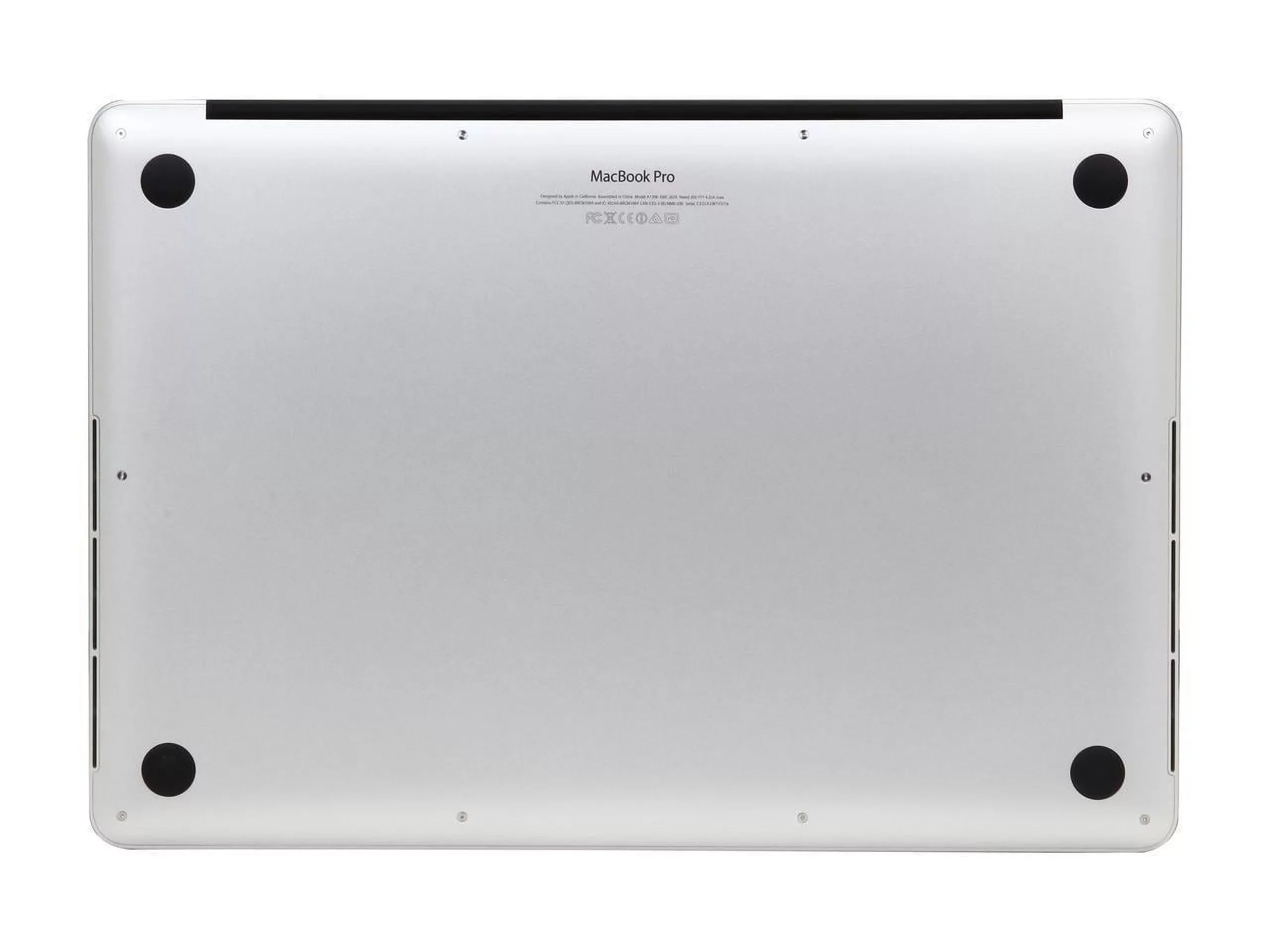 Restored 2015 Apple MacBook Pro with intel I7 (15inch, 16GB , 256GB ) Silver (Refurbished)