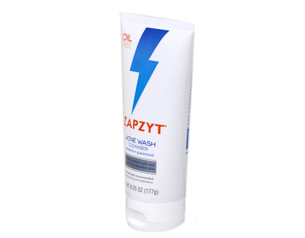 Zapzyt Acne Wash Cleanser Oil Free, 6.25 Oz. - Pack of 6