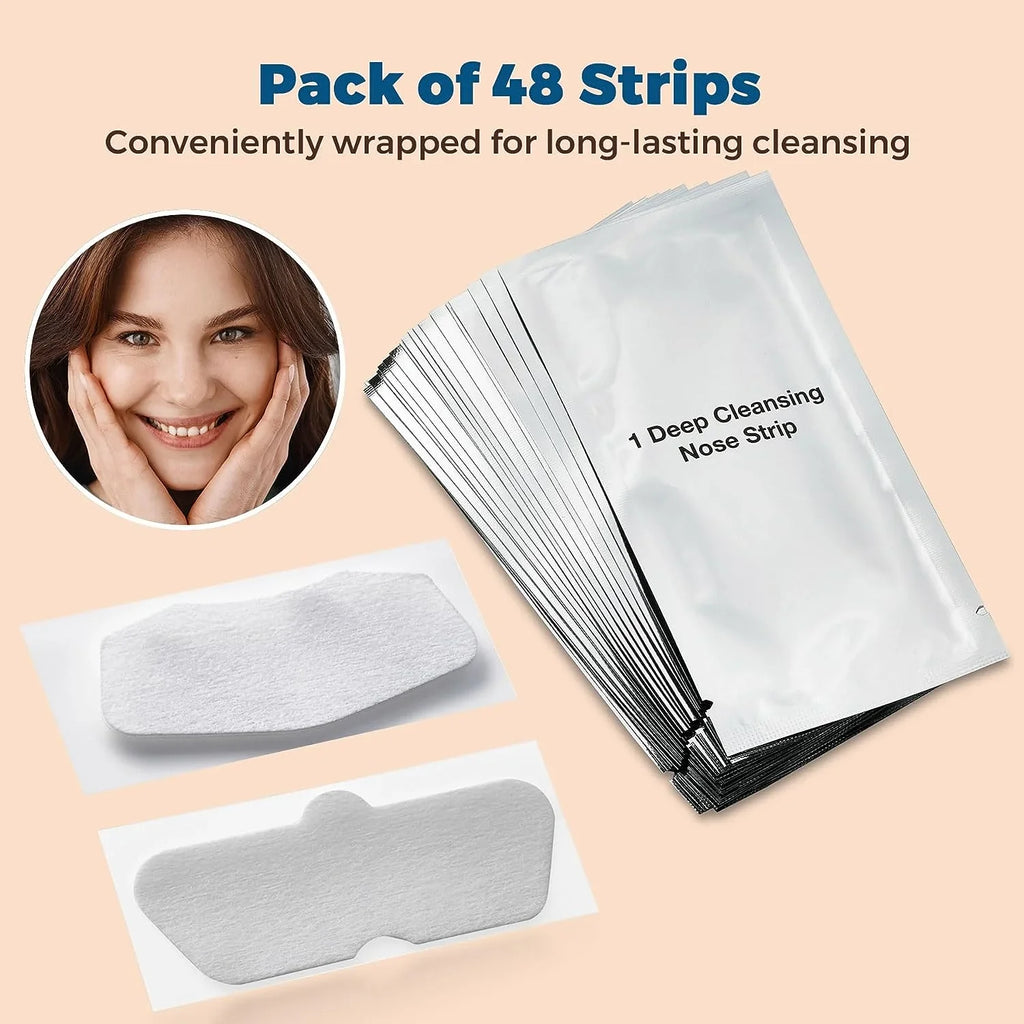 MEDca Deep Cleansing Pore Strips Combo Pack, 48 Strips Sensitive Facial Cleansers