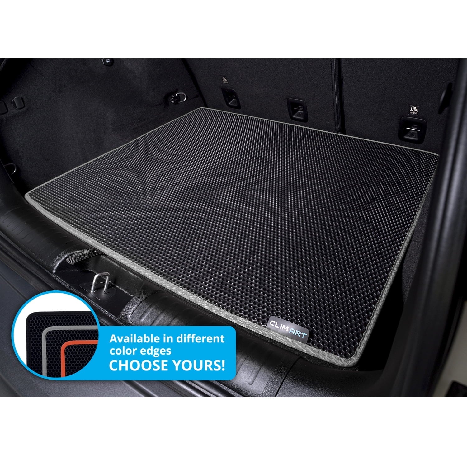 Cargo Liner for Jeep Cherokee 2018-2023 Custom Fit Trunk Mat, with Honeycomb Dirtproof & Waterproof Technology - All-Climate, Heavy Duty, Anti-Slip Cargo Liner, Luggage - FL04114031