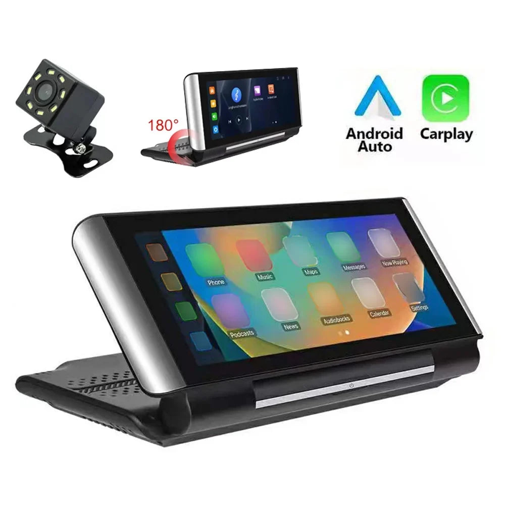 Pinnaco Car multifunction player,Car Player Inch Car Mp5 Player 6.86 Auto Support With 12led Camera Player Built-in Link/reverse Function Android Auto Bt Mp5 Stereo Bt Car Stereo Built-in Android