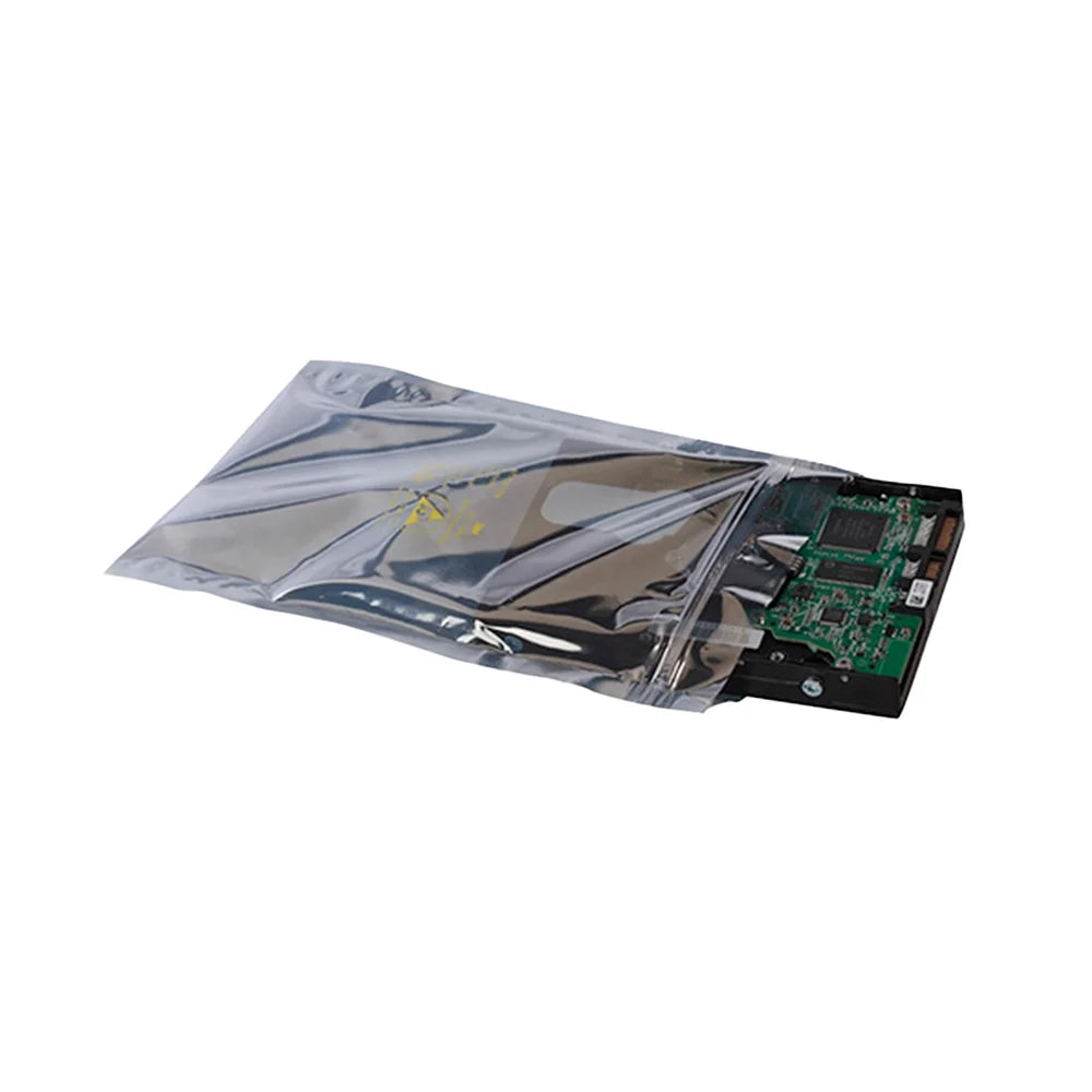 3 Mil Metallic Conductive Transparent Bags 4" x 6" High-Quality 100/ Dependable  Protection