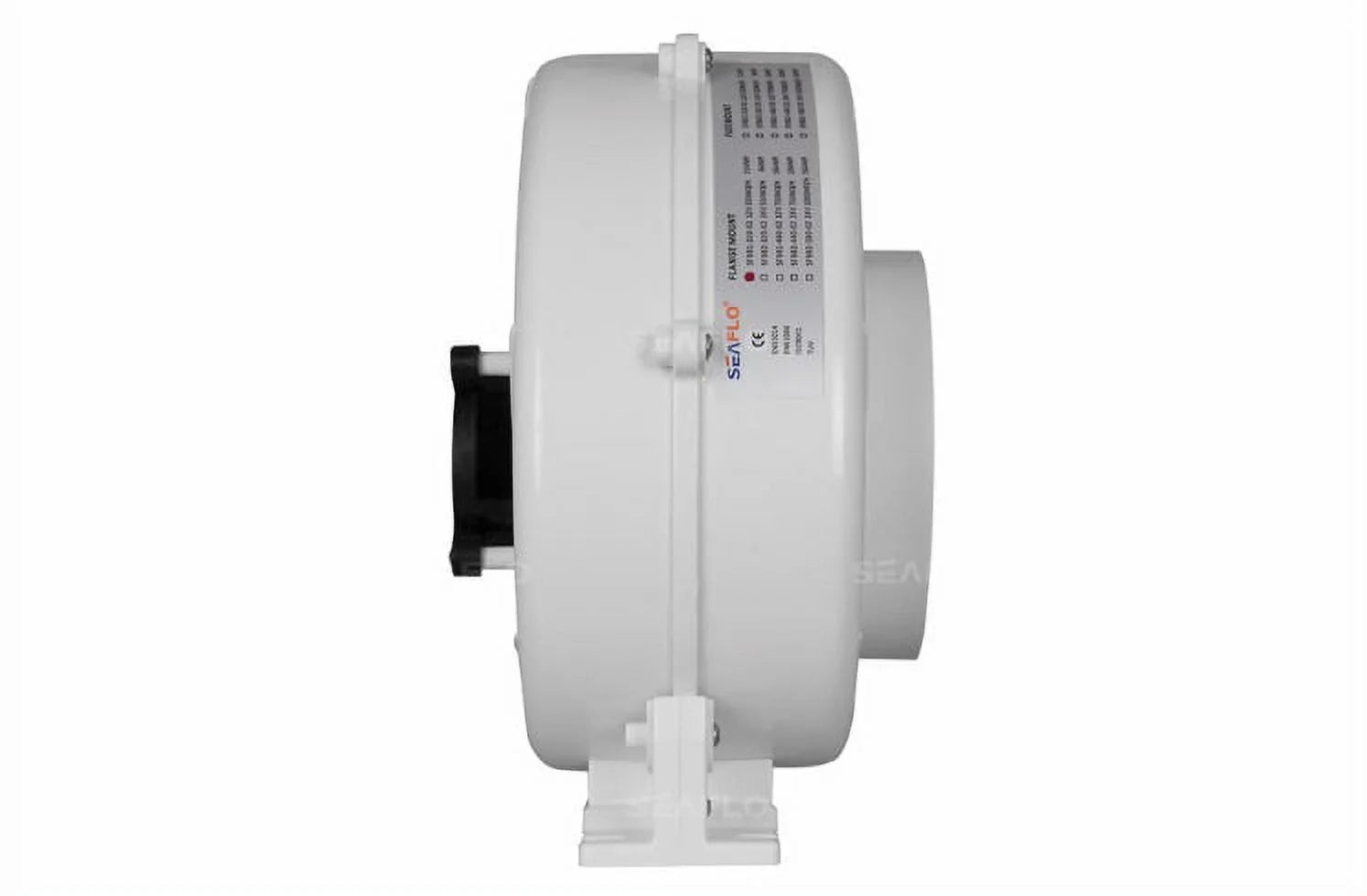 02-Series Flex Mount Bilge Blower Fan - 320 , 12VDC