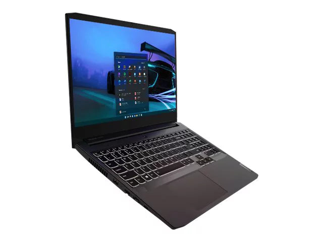 Lenovo IdeaPad Gaming 3 15ACH6 82K2 - 180-degree hinge design -  Ryzen 7 - 5800H / up to 4.4 GHz - Win 11 Home -   3050  - 16   - 512   NVMe - 15.6"  1920 x 1080 (Full ) @ 120 Hz - 802.11a/b/g/n/ac/ax - shadow black - kbd: