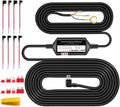 3-Lead Acc Hardwire Kit Mini- Port for M550 Dash Cam, 12ft with Fuse Kit, for Dash Camera 24H Parking Monitor