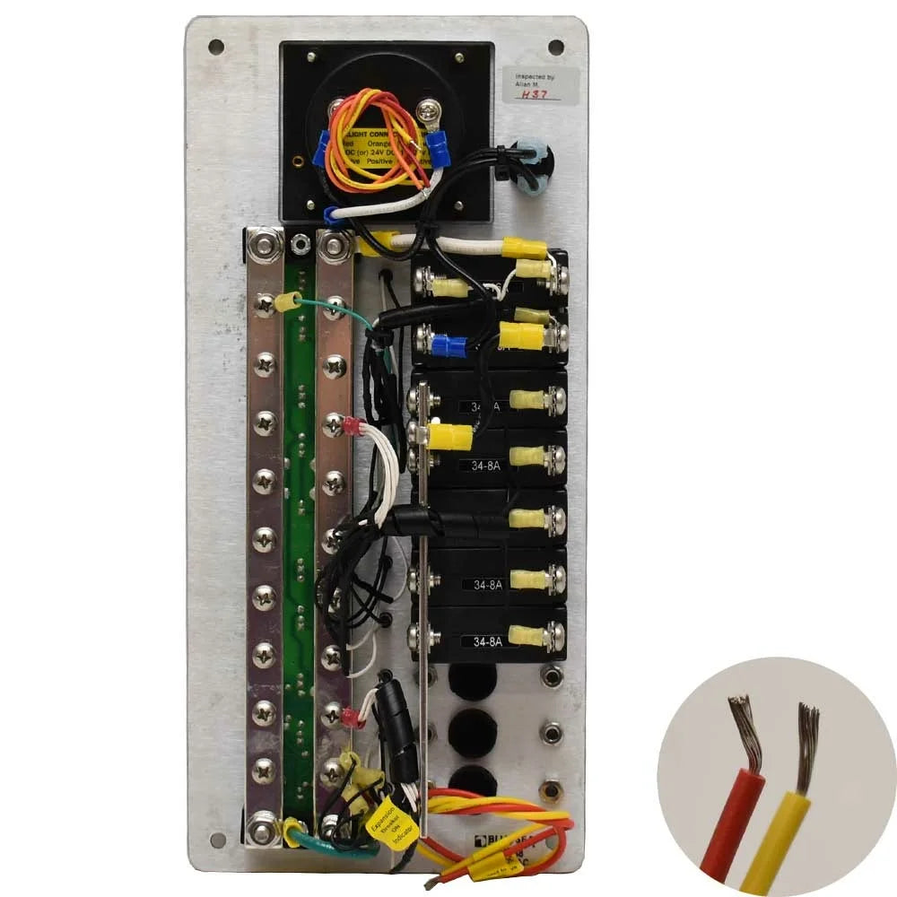 Blue Sea Boat Power Distribution Panel 8588 | 230VAC Main