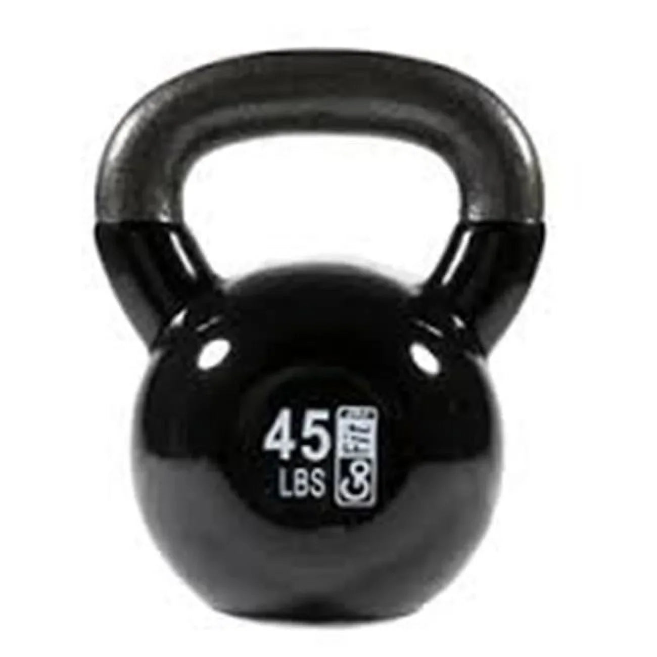 Champion Barbell  45 lbs Vinyl Coated Kettlebell, Black