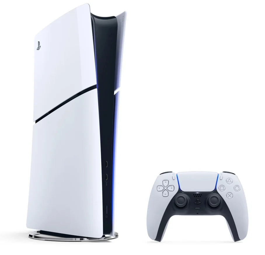 Sony PlayStation 5 Slim Digital PS5 Video Game Console with Extra Edge Controller