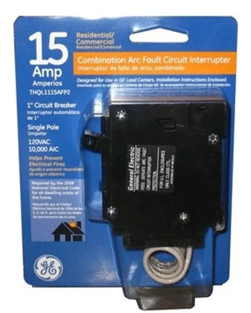 Energy Industrial Solutions THQL1120AFP2 Single Pole Combo Arc Fault Circuit Interrupter, 20-Amp