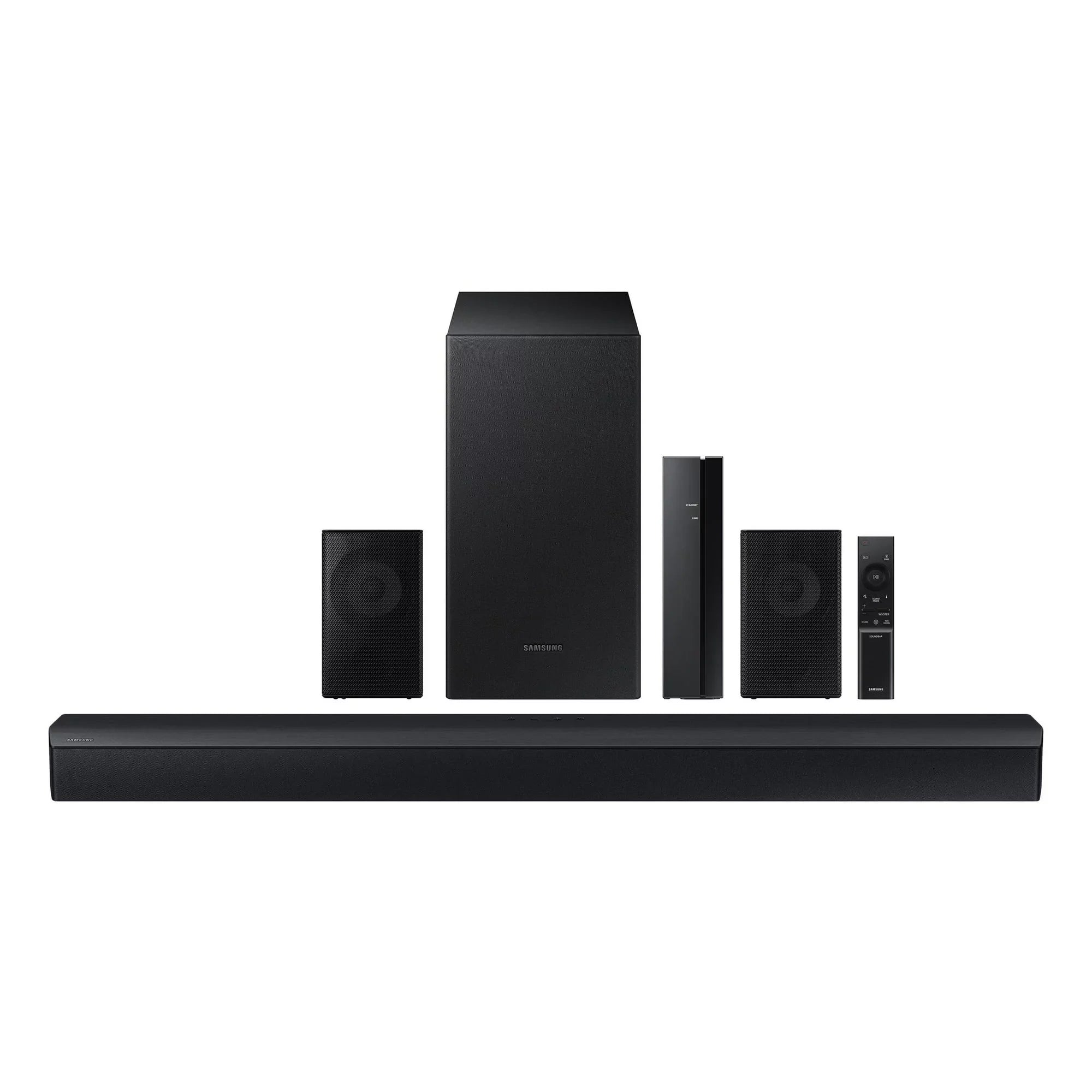 Restored Samsung -C47M/ B-series 4.1.ch Soundbar and Rear Speakers w/ Subwoofer (Refurbished)
