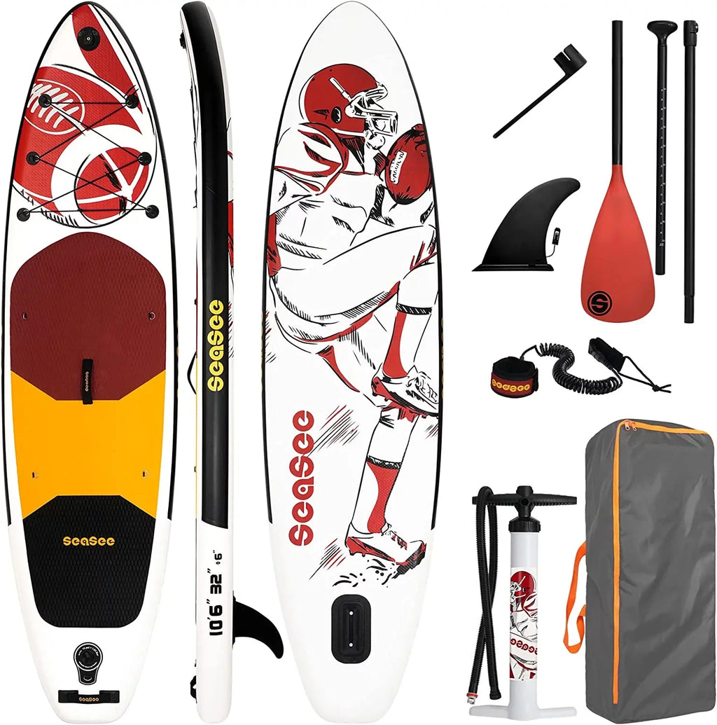 Inflatable Paddle Board You Need for Fishing Yoga Kayaking Surfing Excursions