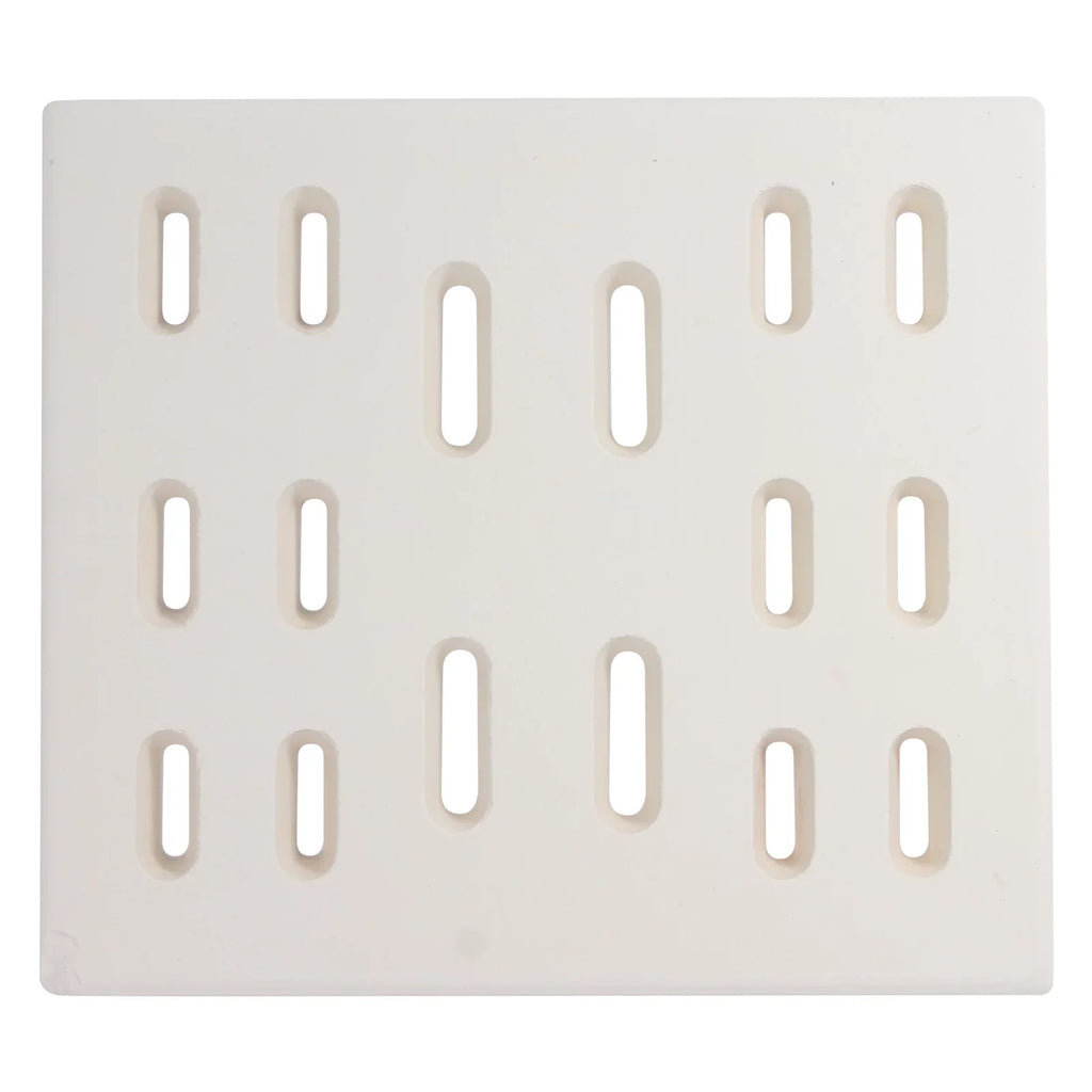 3-Pack  Grill Heat Shield Plate Tent Replacement Parts for Bakers Chefs 9905TB - Compatible Barbeque Ceramic Flame Tamer, Guard, Deflector, Flavorizer Bar, Vaporizer Bar, Burner Cover 8"