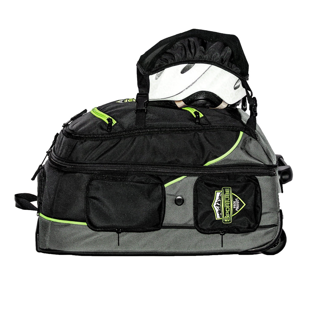 Sportube Cabin Cruiser Wheeled Carry On Padded Gear & Boot Bag, Green