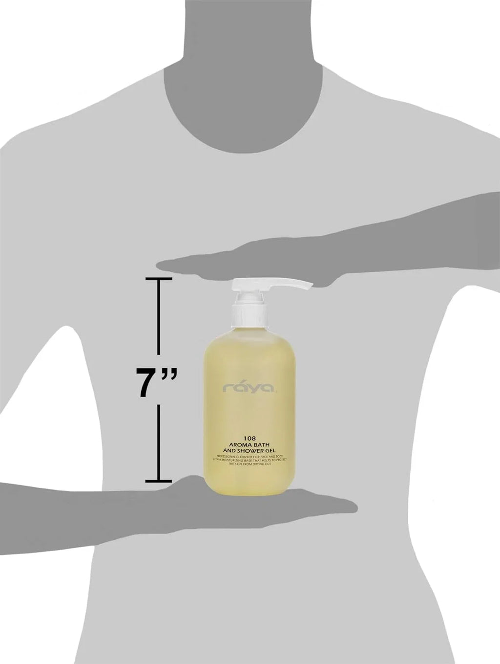 Aroma Bath And Shower Gel 16 Oz (108) | Gentle And Moisturizing Body Cleanser | Great For All Skin