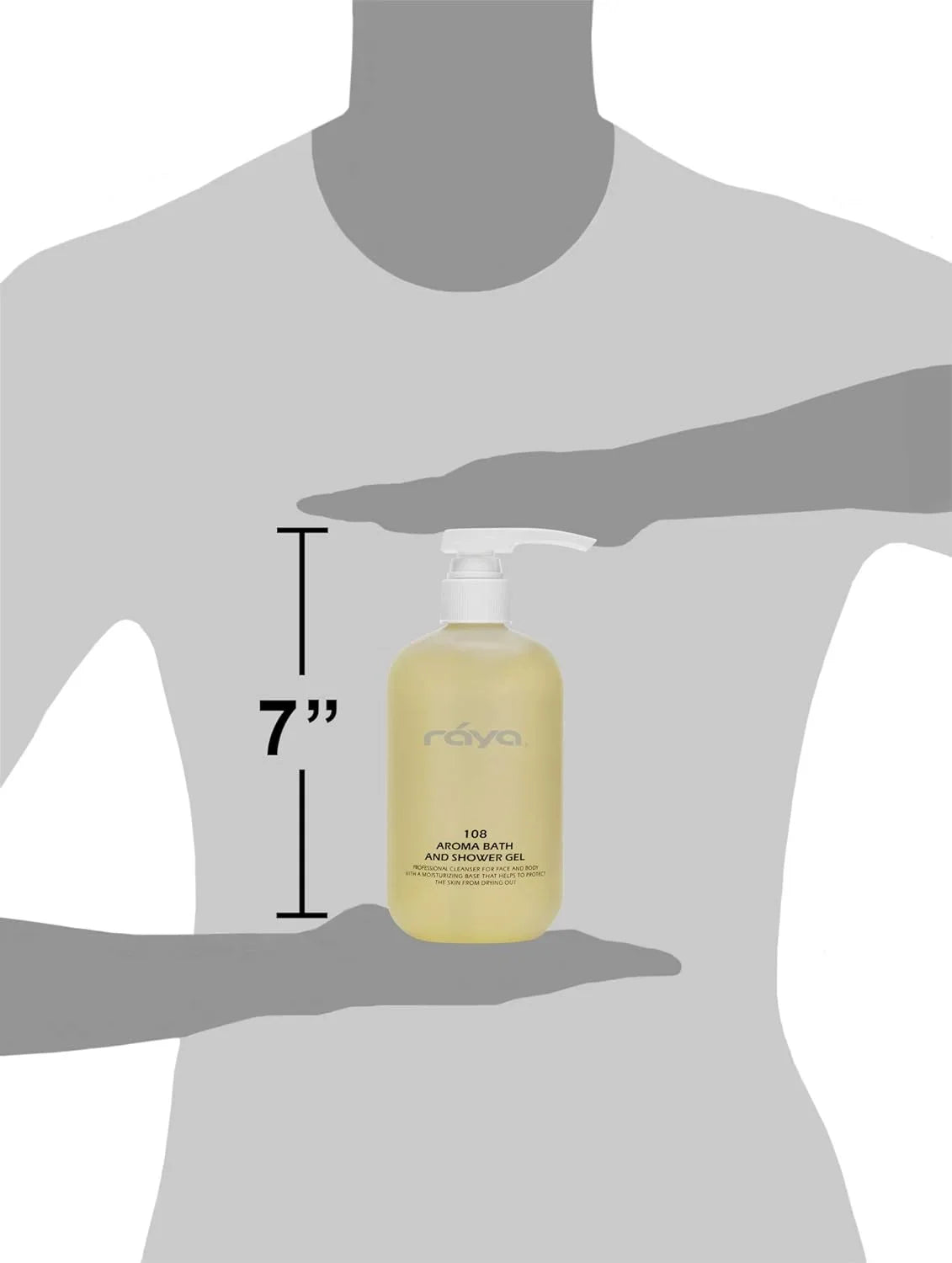 Aroma Bath And Shower Gel 16 Oz (108) | Gentle And Moisturizing Body Cleanser | Great For All Skin