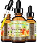 Organic Apricot Kernel Oil Australian 100 % Pure Natural Virgin Unrefined Cold Pressed Carrier Oil 4 Fl. Oz.- 120 Ml For Face, Body, Hair, Lip And Nail Care. Dry Skin, Cracked Hands, Rosacea, Ecz.