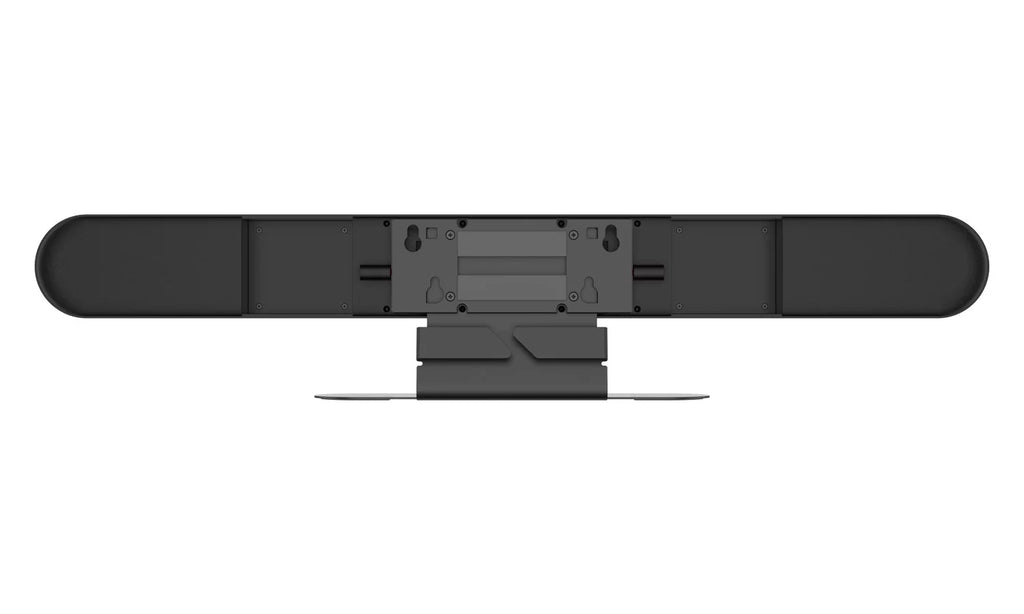 Intelligent 4K  All-In-One Auto Tracking Video Bar with /-C and 20W Speakers/6- Microphones (Black)