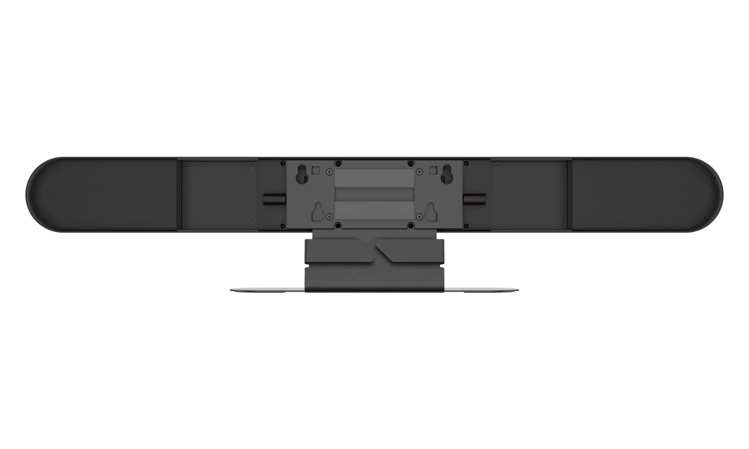 Intelligent 4K  All-In-One Auto Tracking Video Bar with /-C and 20W Speakers/6- Microphones (Black)