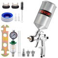 Air Spray Gun Kit Paint Gun Gravity Feed  1.3/1.4/1.8 mm Nozzle