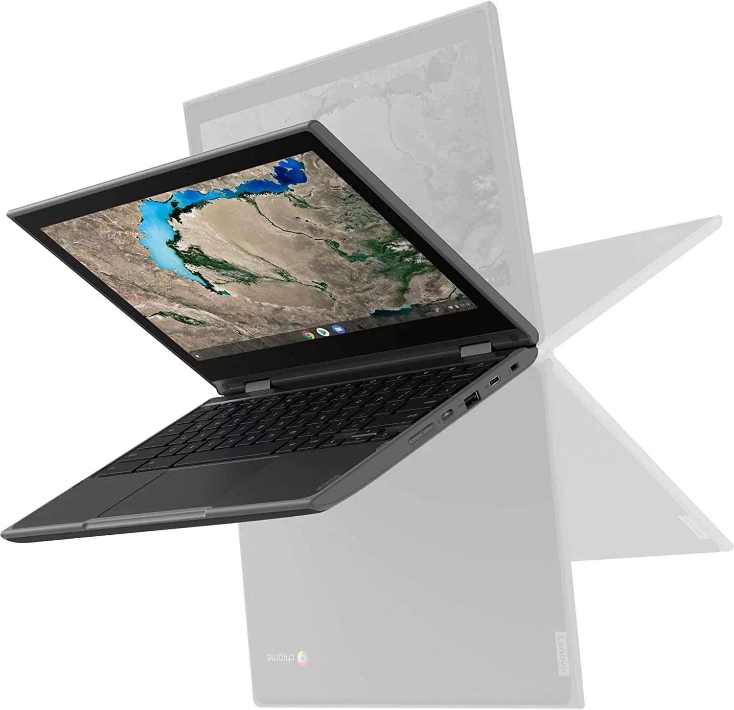 Pre-Owned Lenovo Chromebook 300E - 11.6" MediaTek MT8173c 4GB  32GB  Touchscreen (Refurbished: Good)