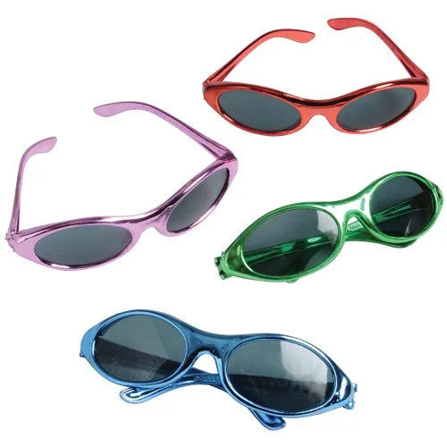 5408 Round Metallic Sunglasses