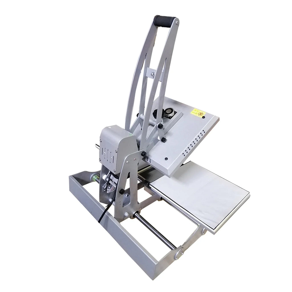 15x15in Flat Heat Press Machine Double Station Magnetic Heat Sublimation Transfer Cloth Bag Printing